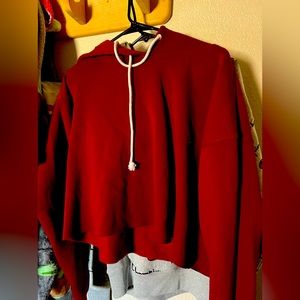Cropped hoodie sm/med